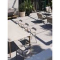 Thumbnail photo of 713 Outdoor Open-air Lounge Chair Sh: 37 Cm - Beige