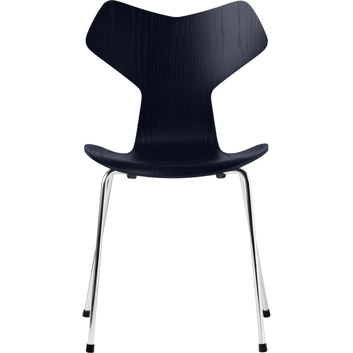 Photo of 3130 Grand Prix Chair | Ash Veneer | Chromed Steel Base