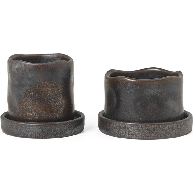 Photo of Uneru Mini Pots - Krukke - Black - W5,4 X H5,5 X D5,4 Cm