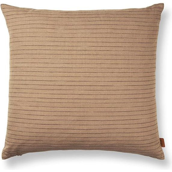 Photo of Brown Cotton Cushion Cover - Pudebetræk