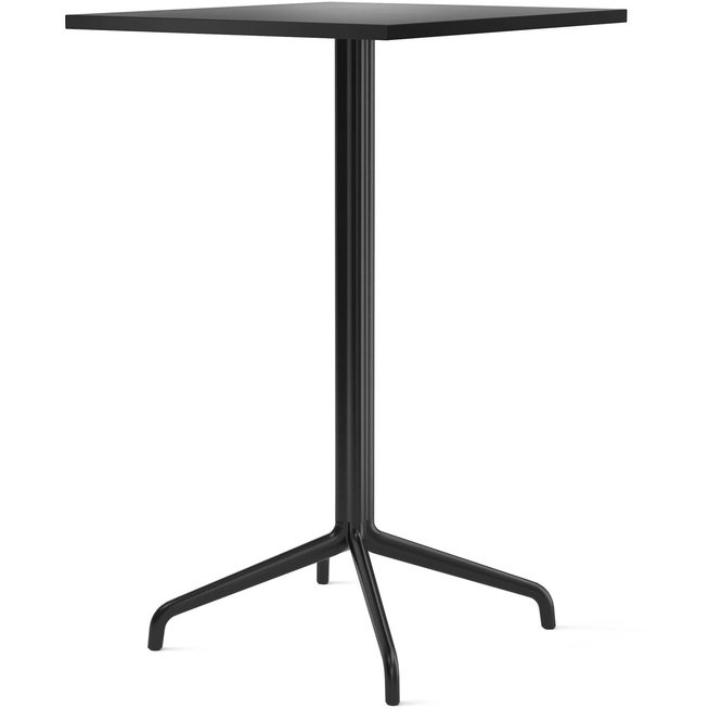 Photo of Harbour Column Bar Table 4-star - Black/charcoal - 70x60 Cm - Barbord - Norm Architects - Svart - Metall/trä/plast