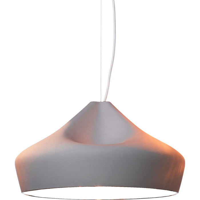 Photo of Pleat Box 47 Led - Grey, White - Pendellampor - Mashallah,xavier Mañosa - Grå