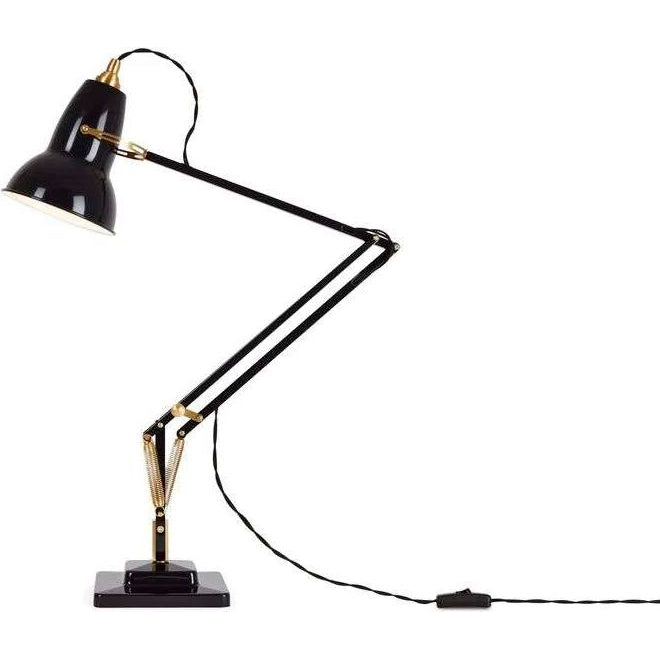 Photo of Original 1227 Brass Desk Lamp Jet Black - Table Lamps - George Carwardine - Black