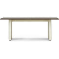 Thumbnail photo of Panel Table 90 X 200 Cm Cream Dark Brown - Matbord - Simon Legald - Brun - Metall/trä