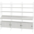 Thumbnail photo of String Floorboard 200, White, 2-pack - Shelving - Nils Strinning - White - Metal