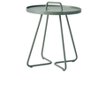 Thumbnail photo of On-the-move Side Table - Side Table - Dusty Green - Small - Ø: 44 x H: 54 cm