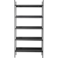 Thumbnail photo of Party cabinet with shelves Metal - Black
