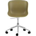Thumbnail photo of Hyg Chair Swivel Frame 5w Gas Lift - Office Chair - Seat: Olive / Frame: Aluminium - L: 72.5 x D: 72.5 x H: 78/92 x Sh: 38/52 cm