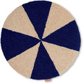 Thumbnail photo of Arch Embr. Round Cushion - Pude - Blue - Ø: 40 X H: 40 Cm