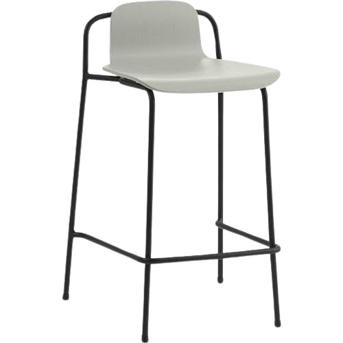 Photo of Studio Bar Stool 65cm Black Steel