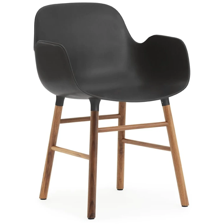 Form Armchair Black