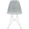 Eames Plastic Chair Dsr - 24 Light Grey - White Base - Matstolar - Charles & Ray Eames - Grå - Metall/plast