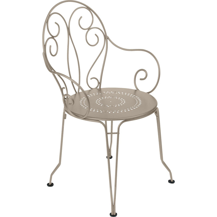 Photo of Montmartre Armchair, Nutmeg - Outdoor dining chairs - Beige - Metal