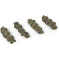 Thumbnail photo of Serre Cutlery Rest - Bestik - Moss Green - W2,3 X H1,5 X D7,5 Cm