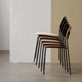 Thumbnail photo of Co Chair Black Steel Base Dark Stained Oak, Leather Dakar 0842 - Matstolar - Norm Architects - Brun - Läder/metall/trä