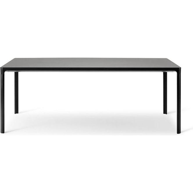 Photo of Mesa Table 4618 By Welling/ludvik - Spisebord - Black Linoleum / Black Aluminium - W180 X W90 X H73 Cm