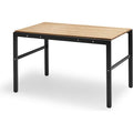 Thumbnail photo of Reform Table, Teak, Aluminium / Anthracite Black - Garden table - Louise Hederström - Black - Metal/wood