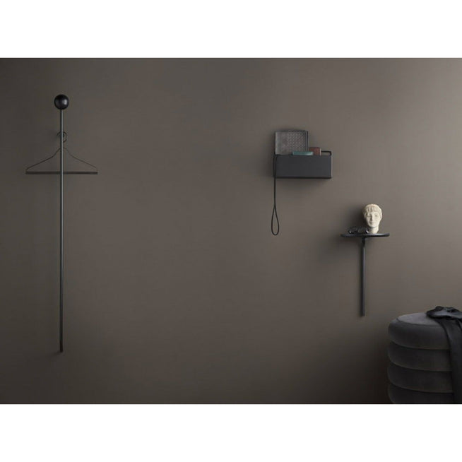 Photo of Wall Box - Rectangle - Plantestand - Sort - W30,6 X H15,6 X D14,6 Cm