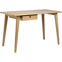C67 Butler Desk Oak Nature Lacquered