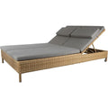 Thumbnail photo of Rest Sun Lounger - Double - Natural - Flat Weave - W197 X D136 X H82 X Sh34 Cm