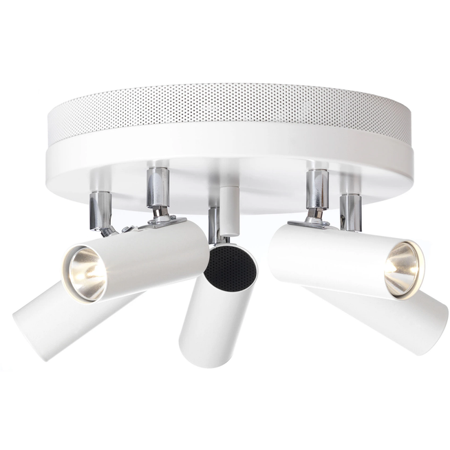 Photo of Puck Ceiling Lamp, White, 5-Flame - Spotlights - Åke Hultgren - White
