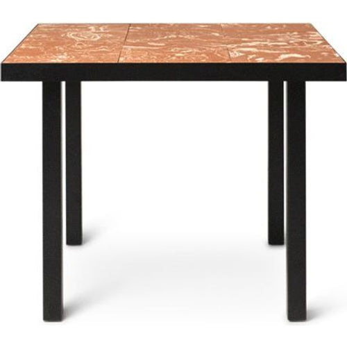 Photo of Flod Tiles Café Table - Sofabord - Medium - Terracotta - W81,1 X H74 X D91 Cm
