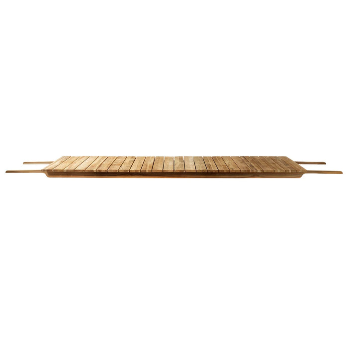 Photo of M4 Together Intermediate Plate for M2 and M3 90x185 cm - Solid Teak/Natural