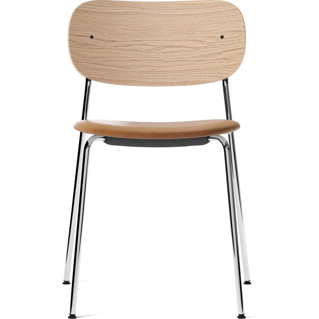 Photo of Co Chair - Chrome - Natural Oak/dakar 0250 - Matstolar - Norm Architects - Metall/trä