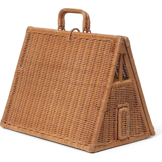 Photo of Braided A-house - Kasser - Braided Rattan - W29 X H36 X D45 Cm