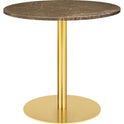 GUBI 1.0 Dining Table, Round, Ø80 cm