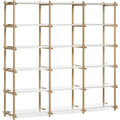 Thumbnail photo of Woody Bookcase by Hay (High Incl. 18 Shelves)