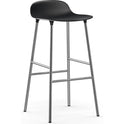 Form Bar Stool 75 Cm Chrome