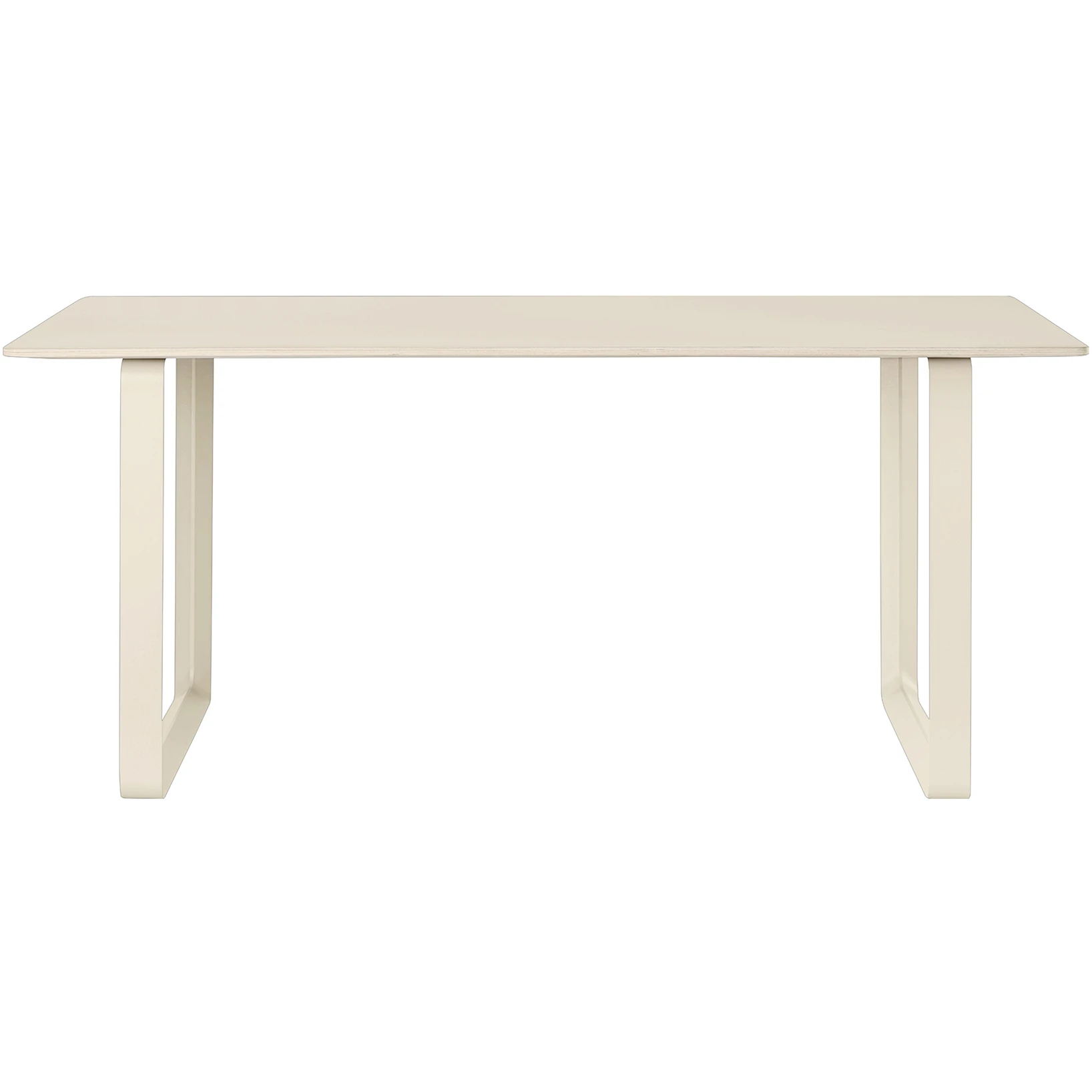 70/70 Table, Small, Sand Laminate/sand - Matbord - Taf Studio - Beige - Metall/trä