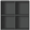 Thumbnail photo of Show Bookcase, Suspension Rail - Anthracite - Hyllsystem - Peter J. Lassen - Svart - Mdf
