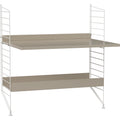 Thumbnail photo of String Floorboard 85, White, 2-pack - Shelving - Nils Strinning - White - Metal