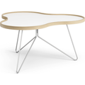 Thumbnail photo of Flower Table 84x90 Cm 45 Cm-white-oak Edge-chrome