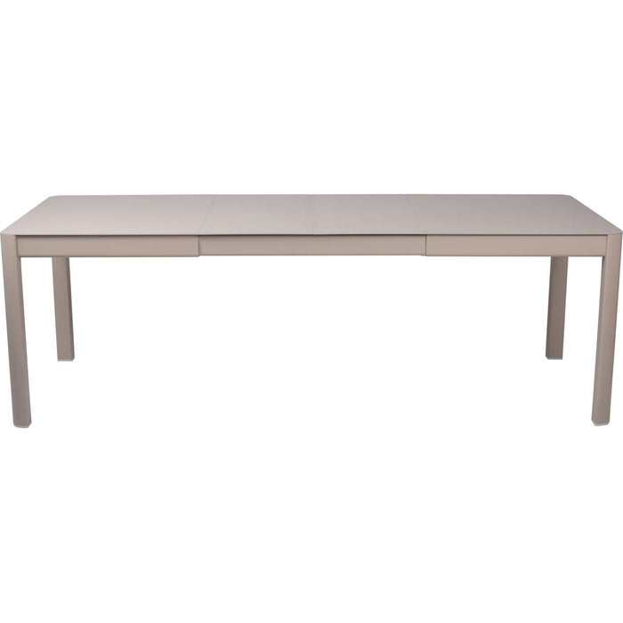 Photo of Ribambelle Table With 2 Extensions, Nutmeg - Matbord Utomhus - Beige - Metall