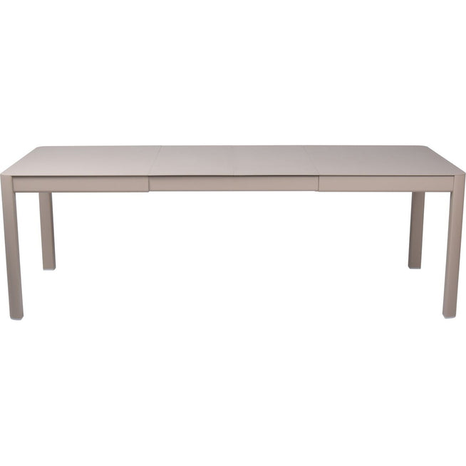 Photo of Ribambelle Table With 2 Extensions, Nutmeg - Matbord Utomhus - Beige - Metall