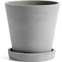 Flowerpot With Saucer, Medium Ø14 Cm