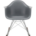 Thumbnail photo of Eames Plastic Armchair RAR - 56 Granite Grey - Chrome Base - Dark Maple - Dining Chairs - Metal/Wood/Plastic