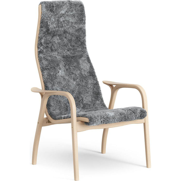 Photo of Lamino Arm Chair Laquered Beech/sheep Skin