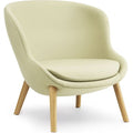 Thumbnail photo of Hyg Lounge Chair By Simon Legald / Low - Lænestol - Eg / Synergy: Lds16 (grey) - H: 84,5 X L: 83 X D: 80 X Sh: 40 Cm - 15 Kg