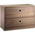 Thumbnail photo of String drawer unit 58x30, Walnut - Shelving - Nils Strinning - Wood-coloured - Wood