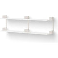 Thumbnail photo of New Works Chamber Shelf - Reolsystem - White / White - H46 X W163.5 X D30.5 Cm