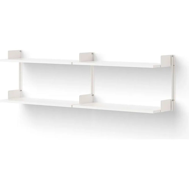 Photo of New Works Chamber Shelf - Reolsystem - White / White - H46 X W163.5 X D30.5 Cm