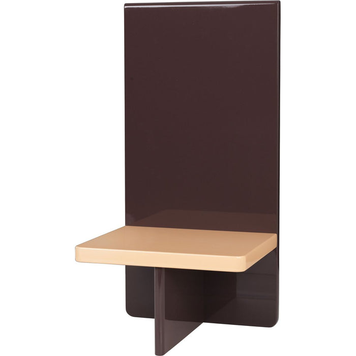 Photo of Tenna Eggplant Wall Shelf - W26XL20xH52cm