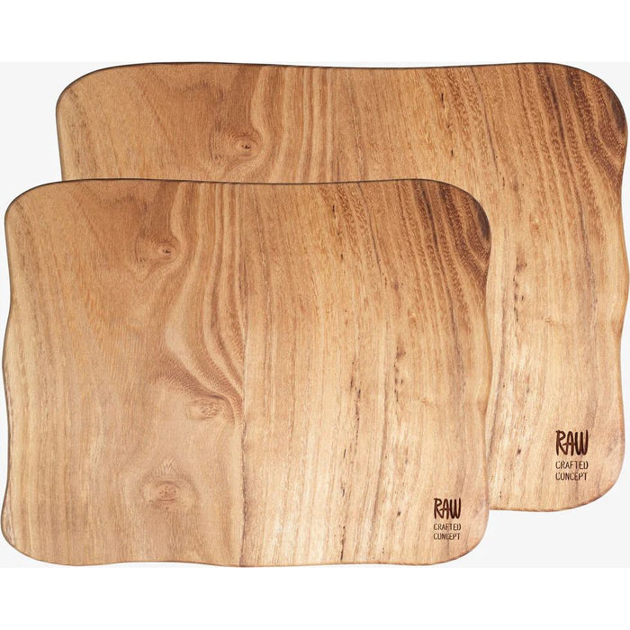 Photo of RAW Teak - Cutting Boards 2 pieces 32x24x2 cm + 40x30x2 cm