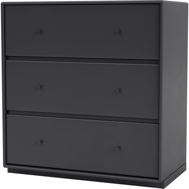 Photo of Carry Dresser, Plinth H3 cm - Anthracite - Dressers - Peter J. Lassen - Black - Wood