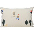 Thumbnail photo of The Park Cushion - Børnepude - Sugar Kelp - B60 X H40 Cm