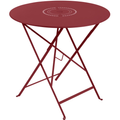 Thumbnail photo of Floréal Table 77 cm Chili 43 - Outdoor dining table - Red - Metal